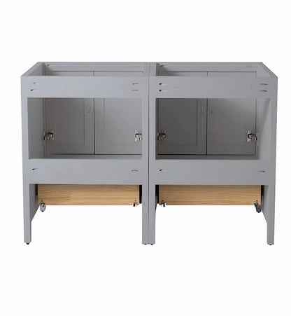 Fresca Oxford 48" Antique White Traditional Double Sink Bathroom Cabinets