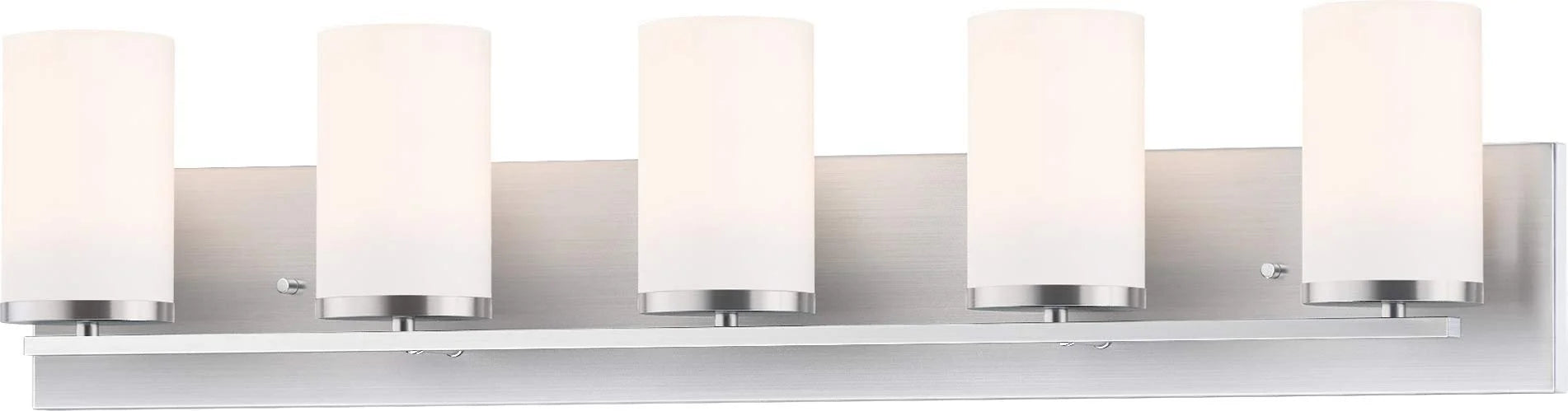 10285SWBK-Maxim Lighting-Lateral - 5 Light Bath Vanity-7.63 Inches Tall and 33.5 Inches Wide-Black Finish