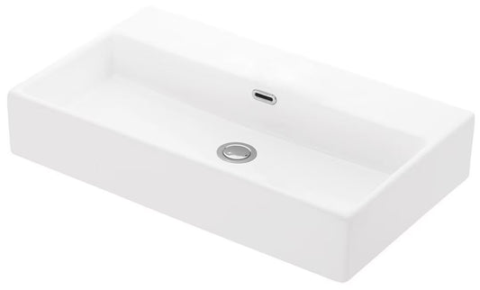 Ws Bath Collections Quattro 70.00 Quattro 27-5/8" Rectangular Ceramic Vessel Or Wall
