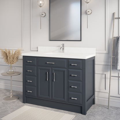 Calais Bath Vanity by Studio Bathe in Gray