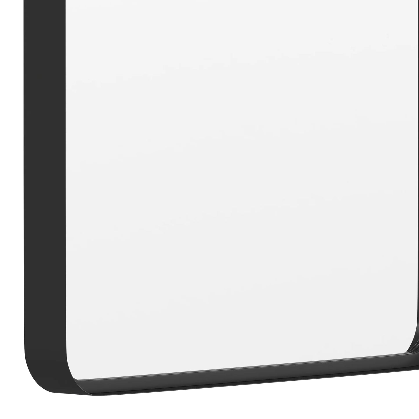 Emma + Oliver 20" x 30" Rectangular Wall Mirror with Black Frame, Silver Backing for Clarity and Shatterproof Glass for Entryways, Bathrooms & More
