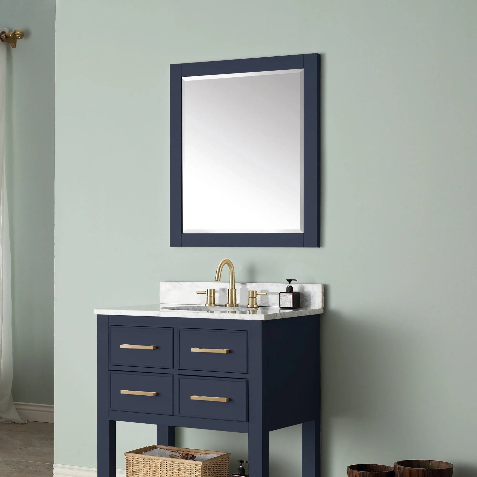 Avanity 14000-M28 14000 28" W X 32" H Transitional Rectangular Wood Framed Bathroom Wall