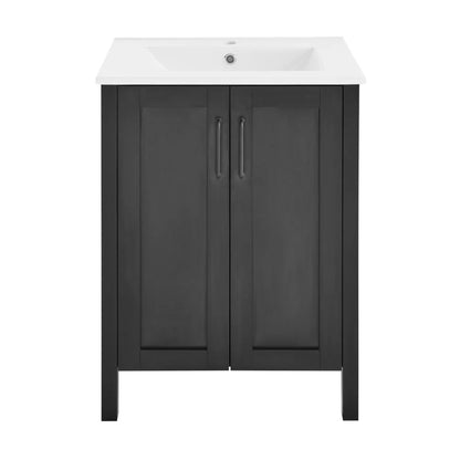 Avallon 24" Bathroom Vanity in Matte Black