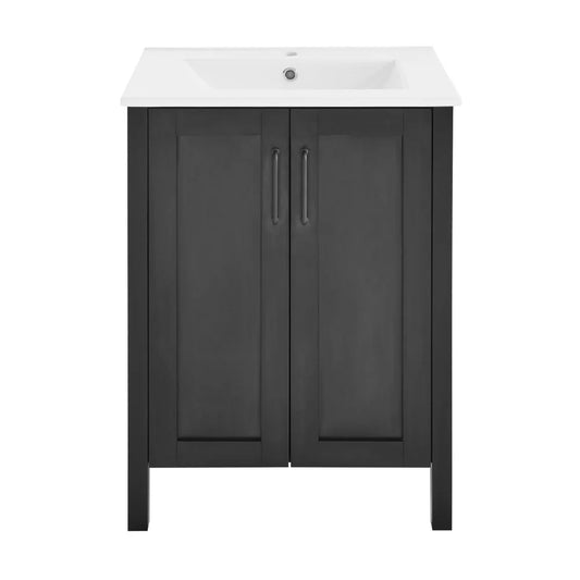Avallon 24" Bathroom Vanity in Matte Black