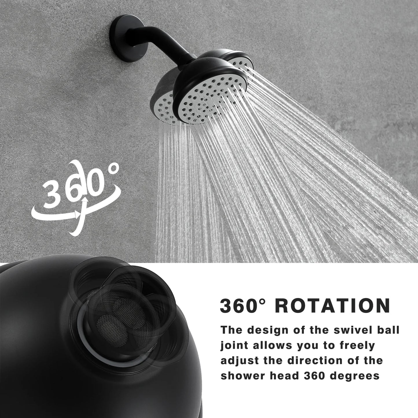 16 Inch Rain Shower Head,Square Ultra Thin 304 Stainless Steel High Pressure Shower Head,,Brushed Nickel Stainless Steel Bath Faucets Showers Shower Doors