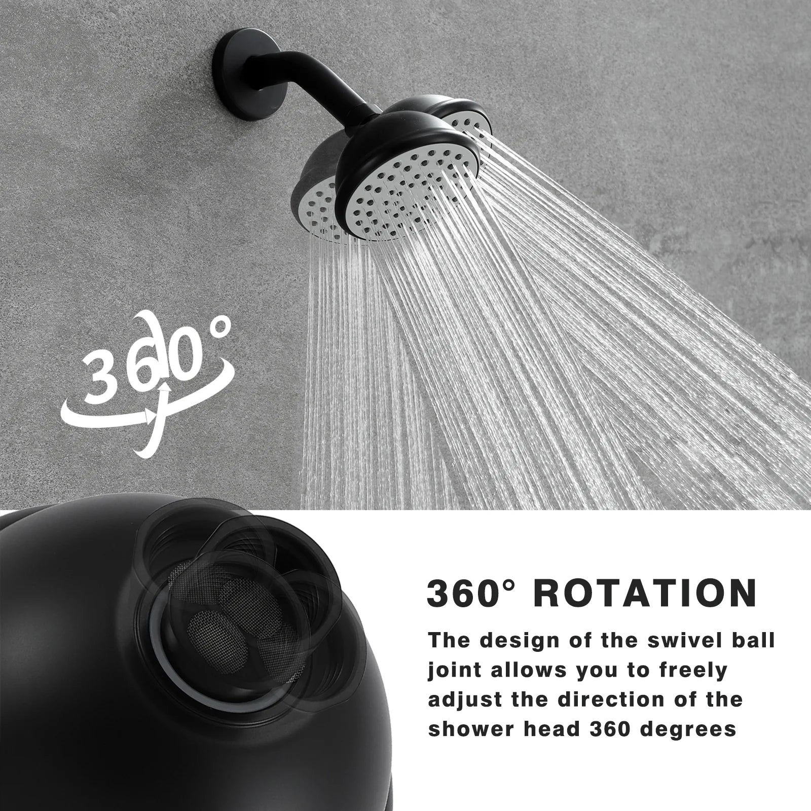 16 Inch Rain Shower Head,Square Ultra Thin 304 Stainless Steel High Pressure Shower Head,,Brushed Nickel Stainless Steel Bath Faucets Showers Shower Doors