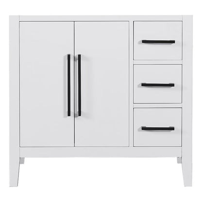 Altair Design Laurel Wood Brown 36" Single Vanity Bathroom Vanity Top