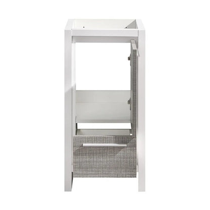 Fresca Allier 16" Gray Oak Modern Bathroom Cabinet