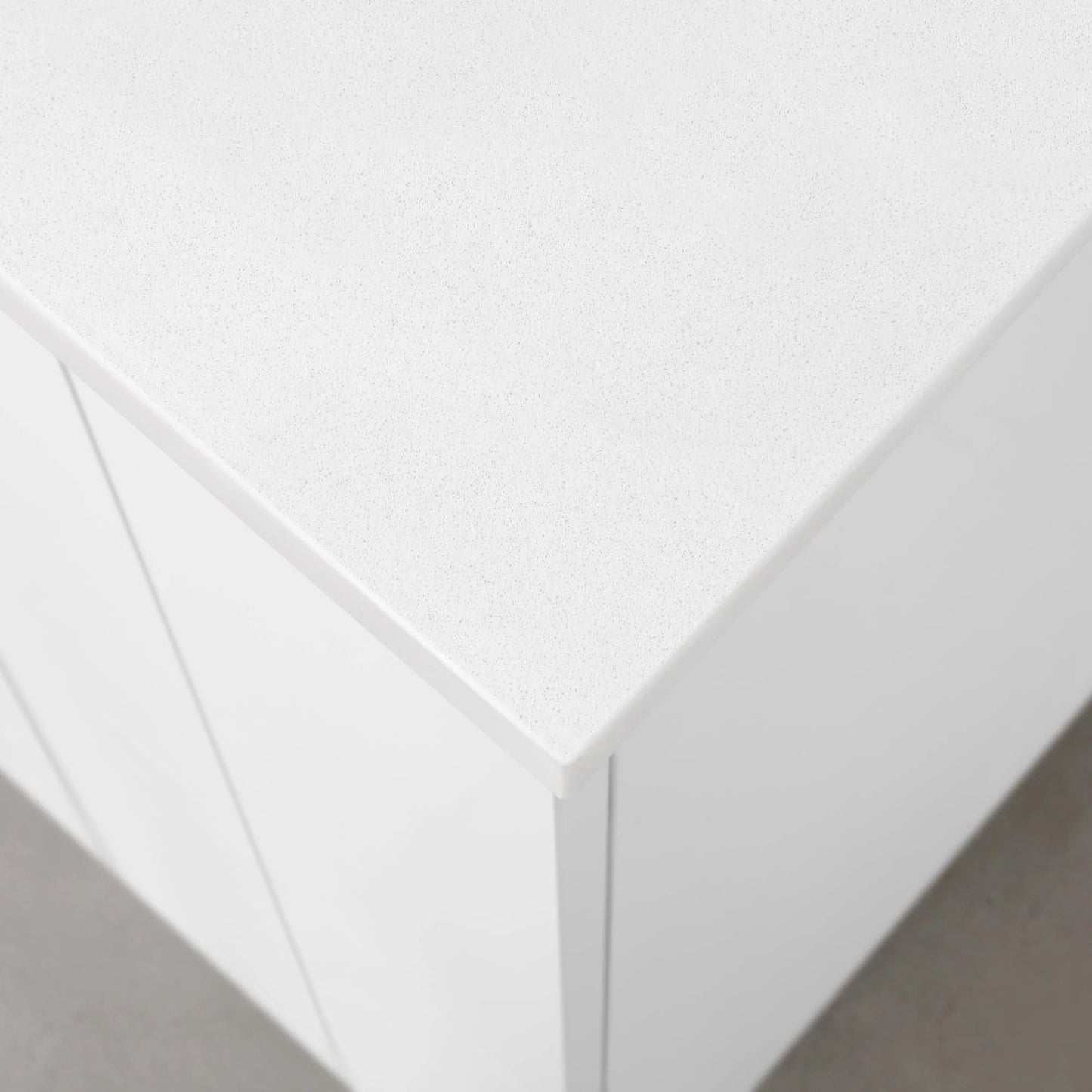 Ove Decors Zenia 36 in W x 22 in D Freestanding Bathroom Vanity with Sink, Matte White