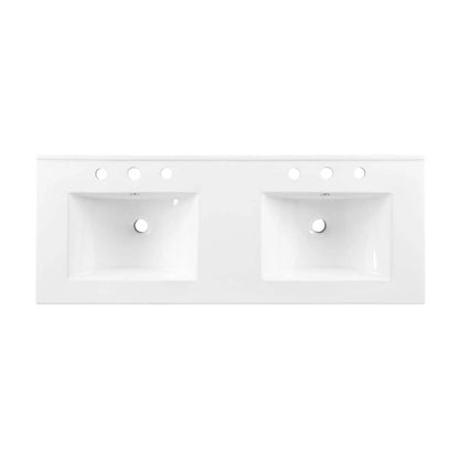 Modway Soma 48�?Double Sink Bathroom Vanity in Oak White