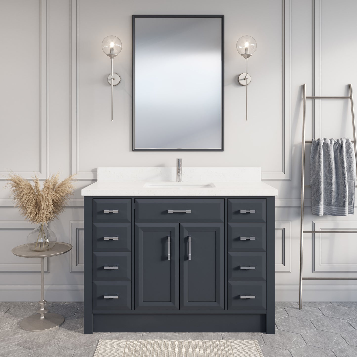 Calais Bath Vanity by Studio Bathe in Gray