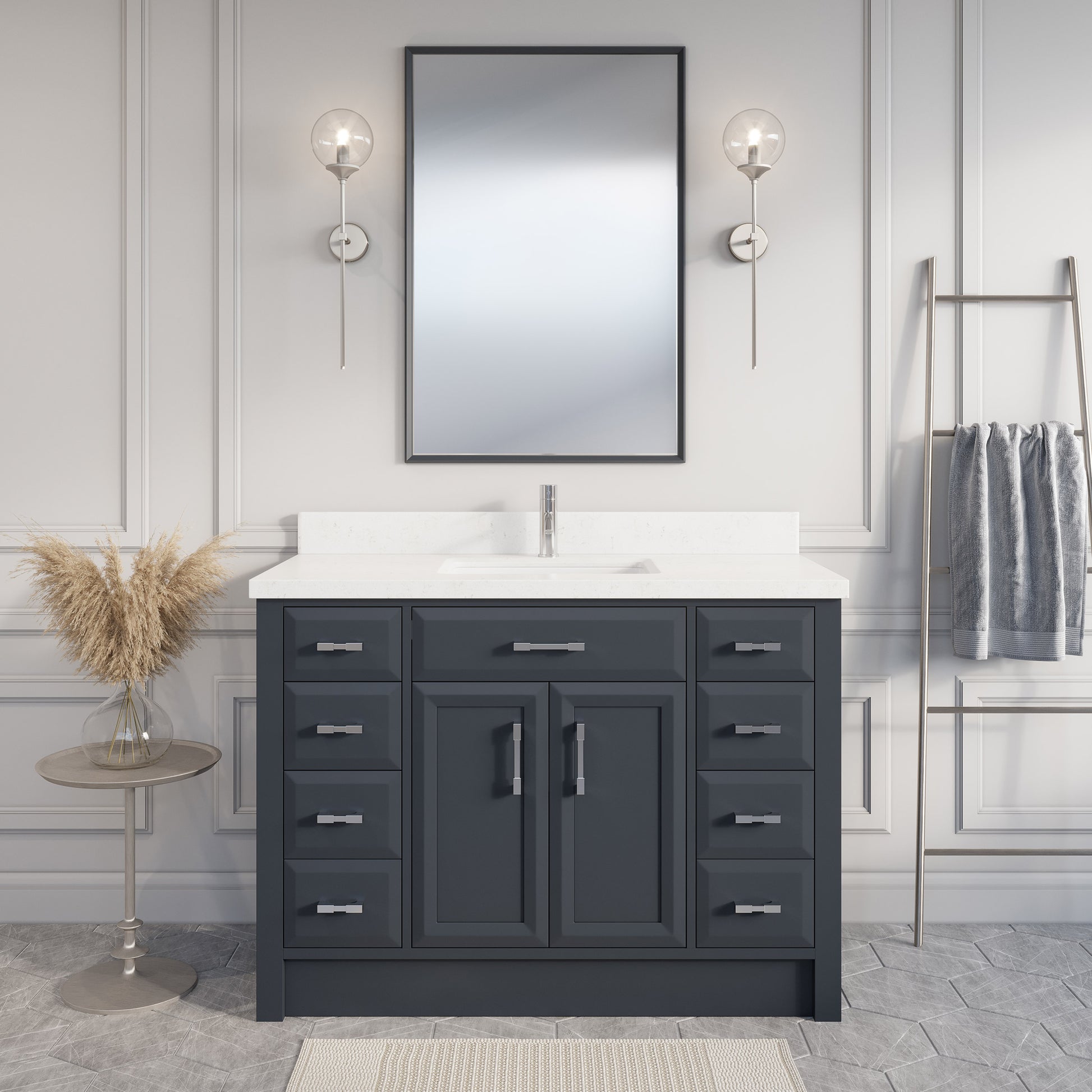 Calais Bath Vanity by Studio Bathe in Gray