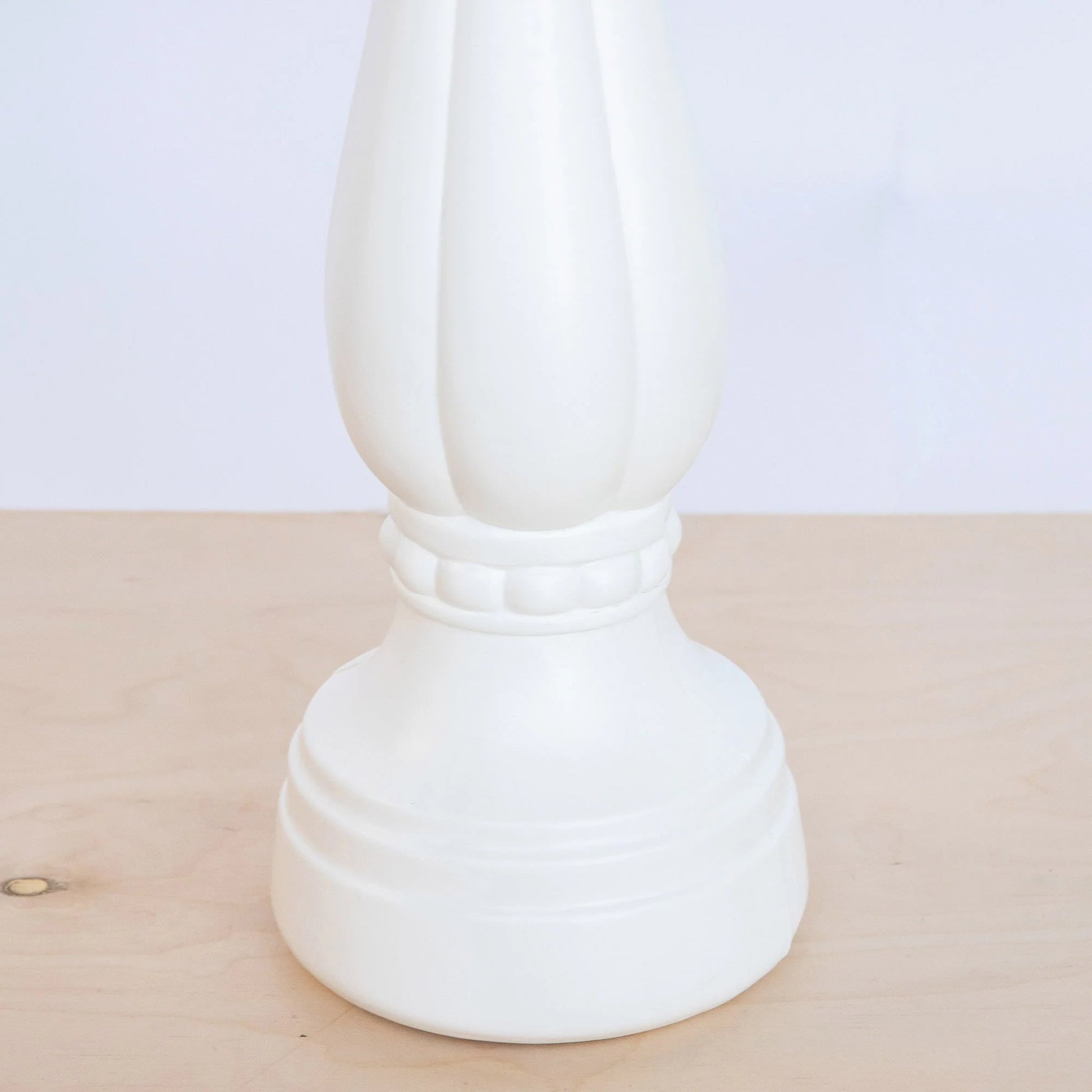 Bloem Promo Birdbath With Pedastal: White - 17" Basin With 2" Depth, 25" Fillable Pedastal, Smooth Gloss, Durable & Weather Resistant Resin, For Indoor &Outdoor Use, Gardening