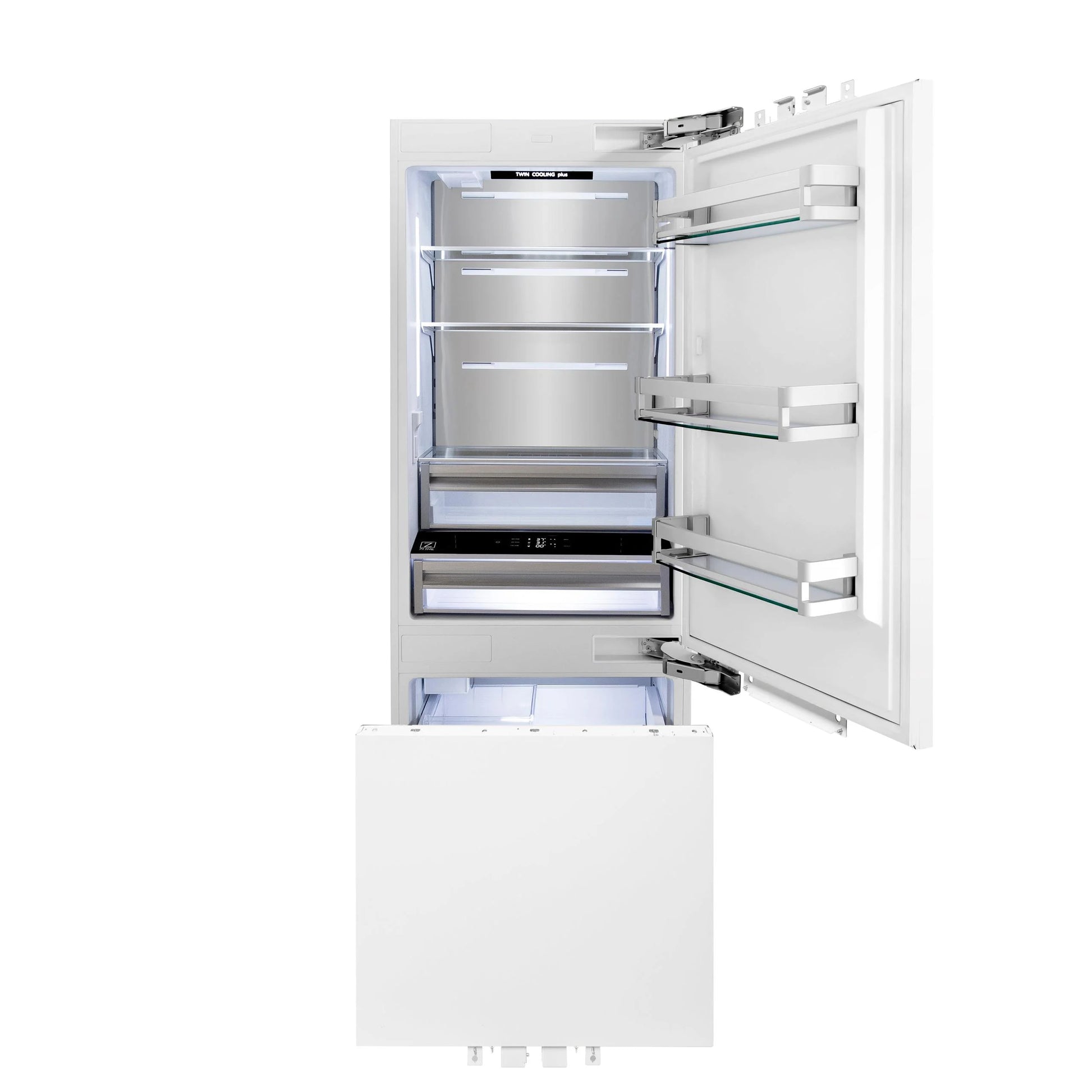 ZLINE KITCHEN AND BATH RBIV30 bottom freezer built in refrigerator