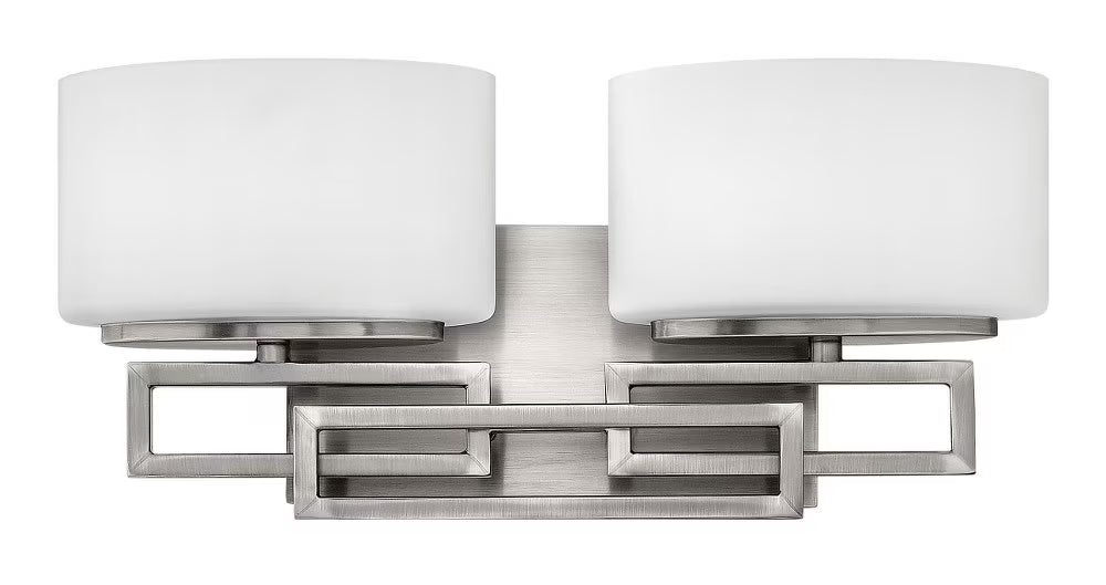 5102BR-Hinkley Lighting-Lanza - 2 Light Bath Vanity in Transitional Style - 16.25 Inches Wide by 6.75 Inches High-Brushed Bronze Finish-Halogen