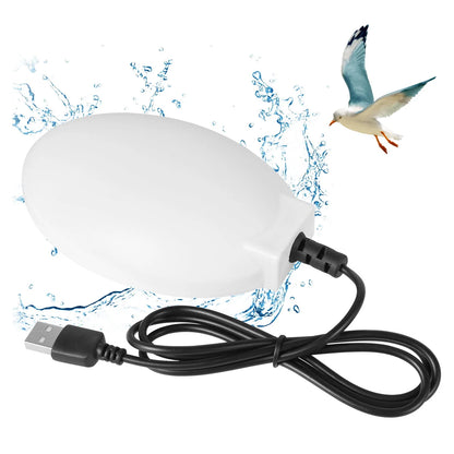 Winter Bird Bath Heater for Outdoor Safe Birdbaths Deicer with Thermostatically Controlled