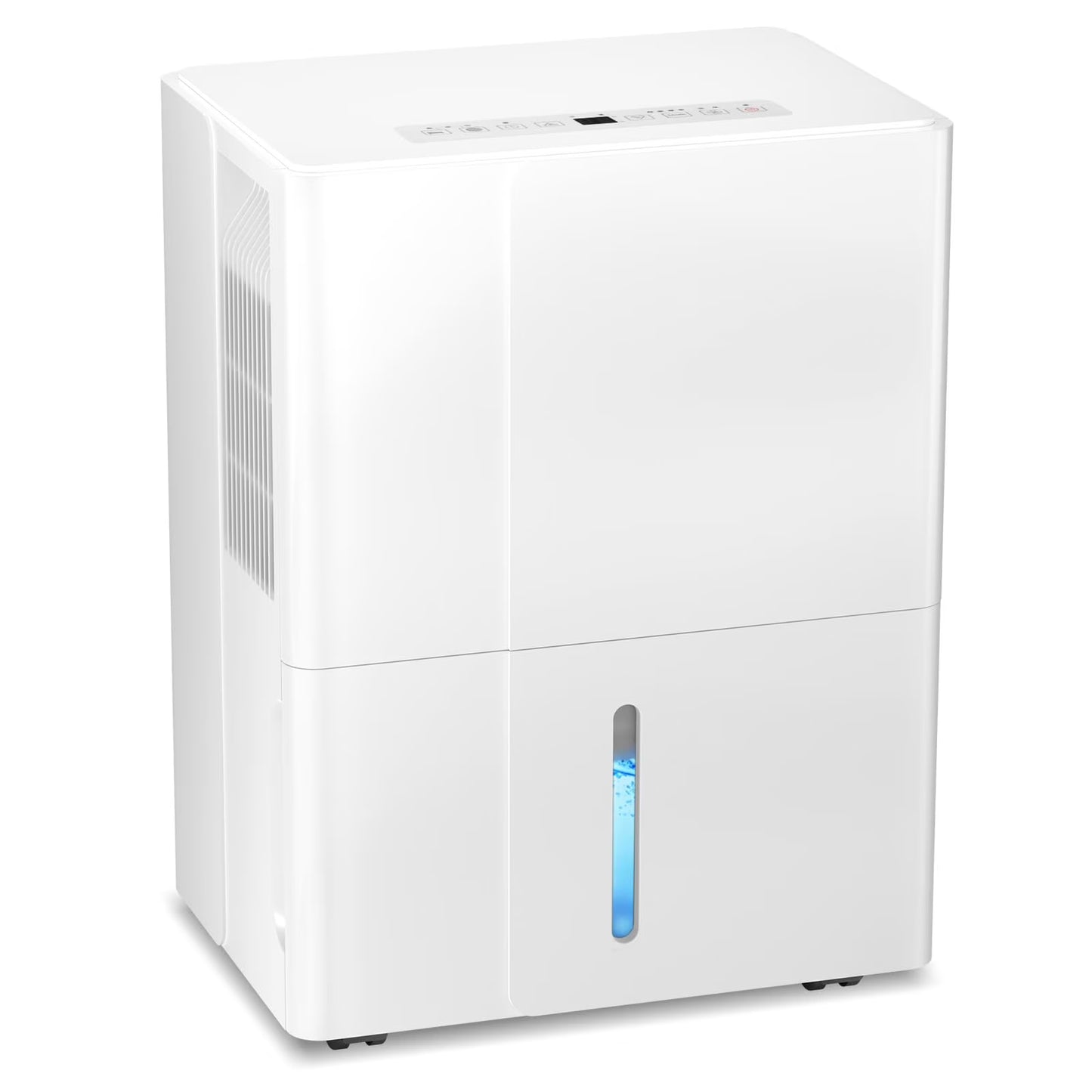 KISSAIR 15 Pints Dehumidifier, 3000 Sq. Ft Coverage Area with 1.72 gal Water Tank, 24H Timer, 3 Modes, Portable Dehumidifier for Basement/Bathroom/Laundry Room