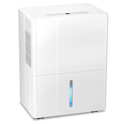 KISSAIR 15 Pints Dehumidifier, 3000 Sq. Ft Coverage Area with 1.72 gal Water Tank, 24H Timer, 3 Modes, Portable Dehumidifier for Basement/Bathroom/Laundry Room