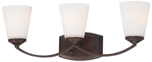 Overland Park 3-Light Bathroom Vanity Light in Vintage Bronze