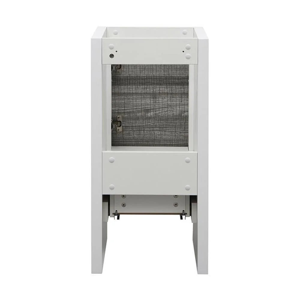 Fresca Allier 16" Gray Oak Modern Bathroom Cabinet