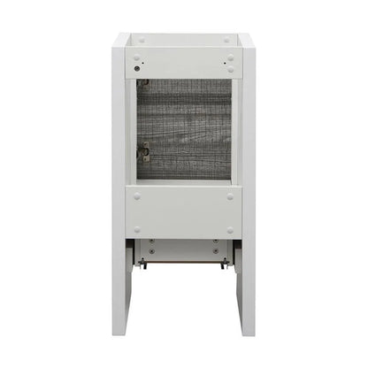 Fresca Allier 16" Gray Oak Modern Bathroom Cabinet