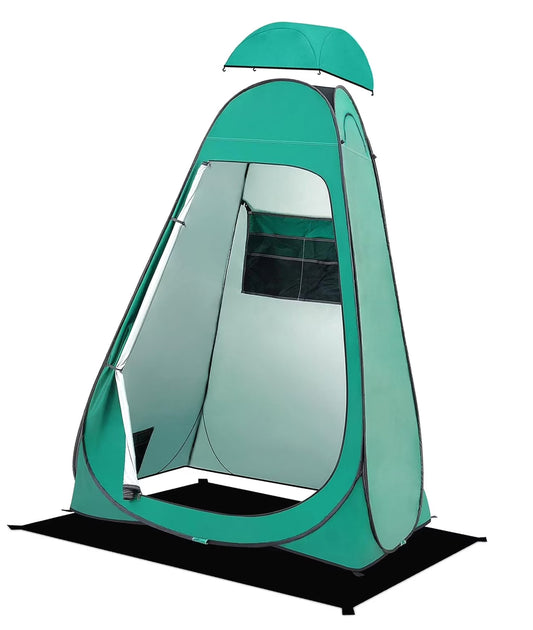 Highcool BRIAN DANY Shower Tent, Privacy Camping Changing Tent, Camp Toilet Bathroom Pod with Shelter, 47.2" 47.2" 74.8"