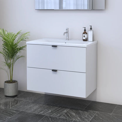 Ines 2S 80 Floating Bathroom Vanity (32" Width)