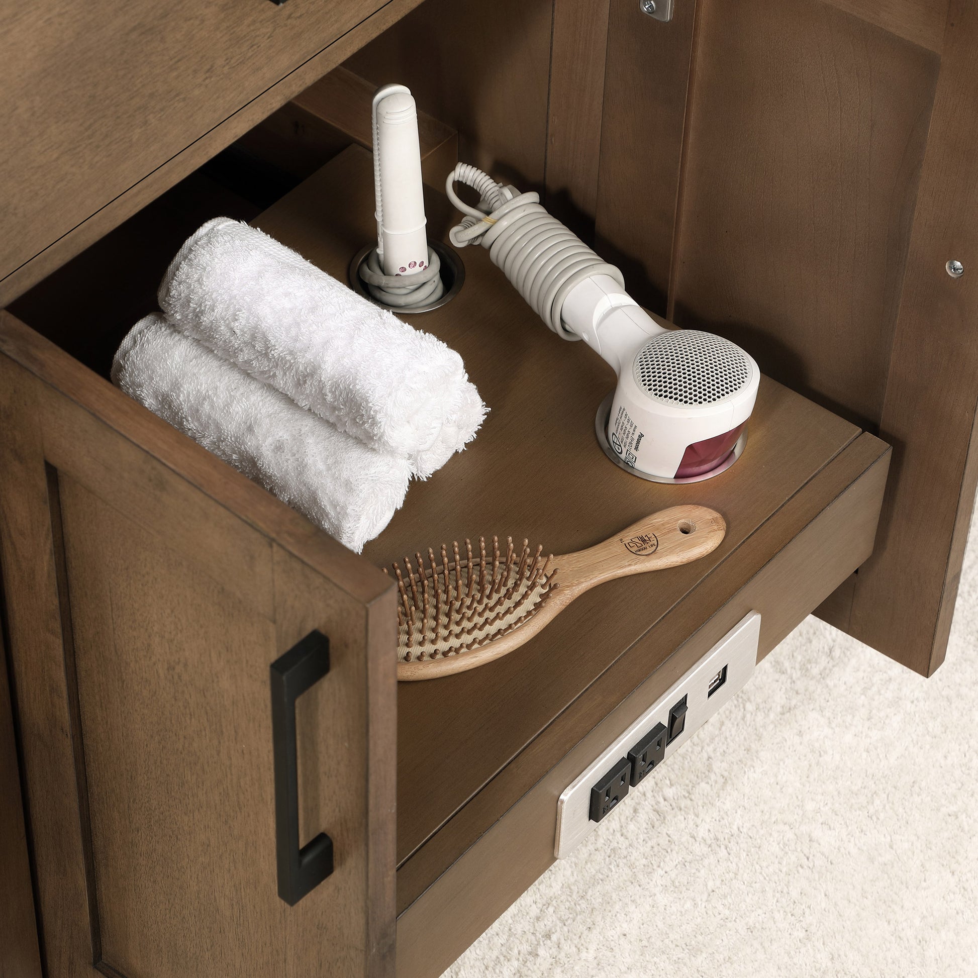 OVE Decors Alonso Bath Vanity in Brown