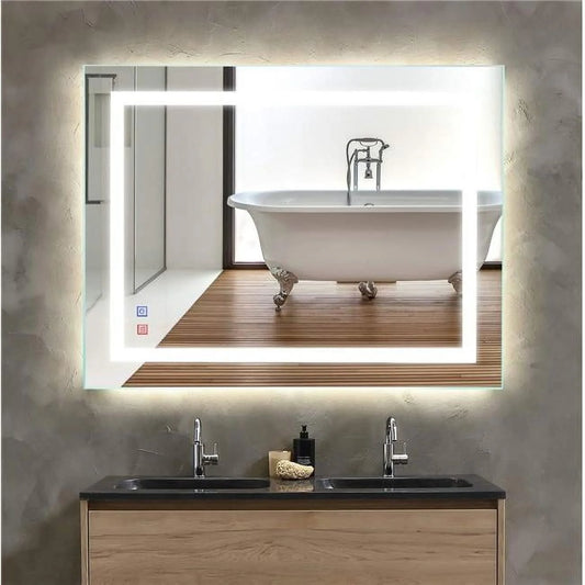 212 Main VMS-LBVMAF-SL Bathroom Vanity Mirror with Anti Fog