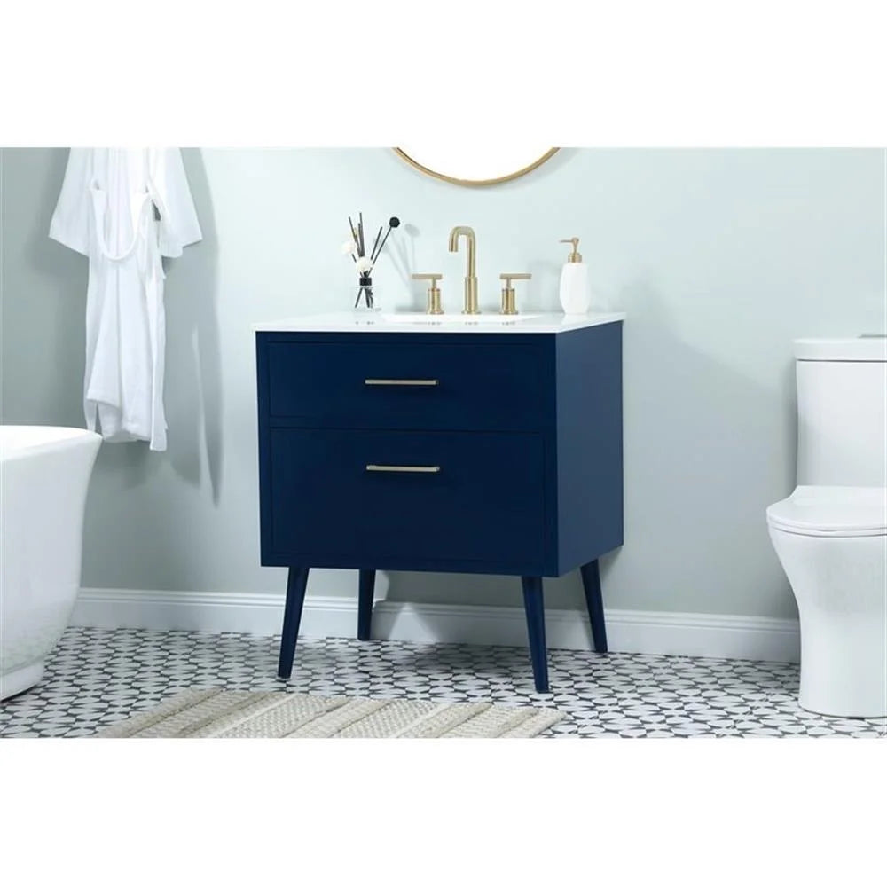 30 inch bathroom vanity in Green