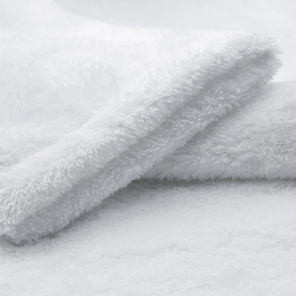 American Soft Linen, Mens and Womens Robes, Unisex Bathrobes, M-L, White