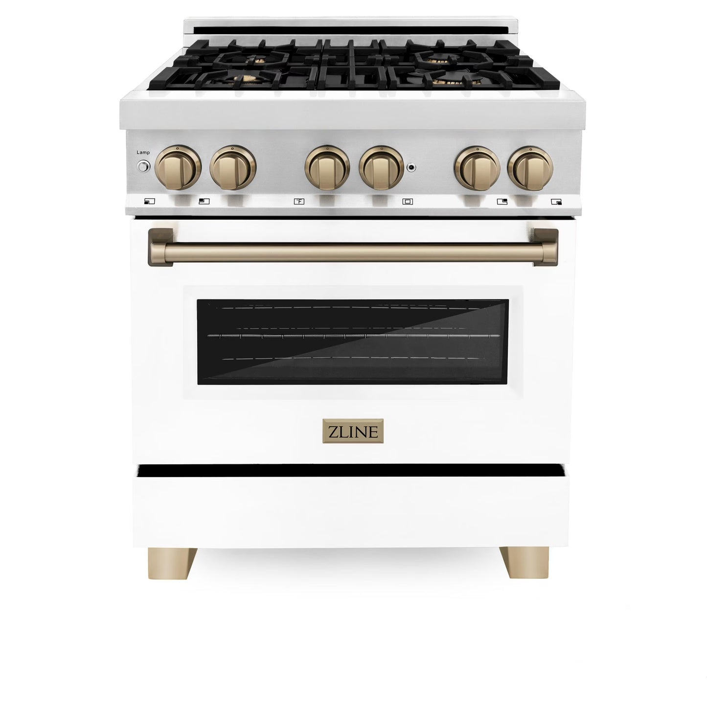 ZLINE KITCHEN AND BATH RAZ30CB professional gas range