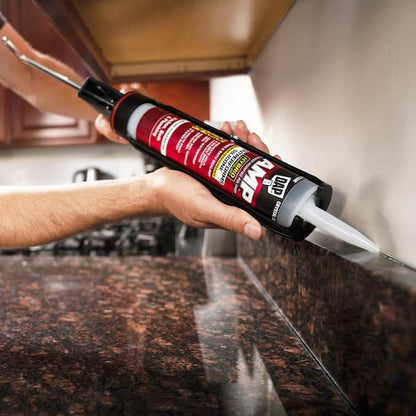 AMP Advanced Modified 9 oz. Crystal Clear Polymer Kitchen and Bathroom Sealant (12-Pack)