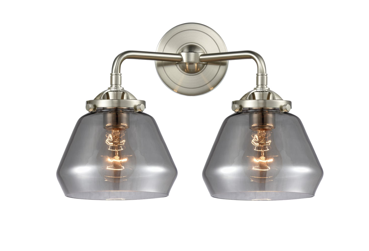 Innovations Lighting 284-2W Fulton Fulton 2 Light 15" Wide Bathroom Vanity Light - Black