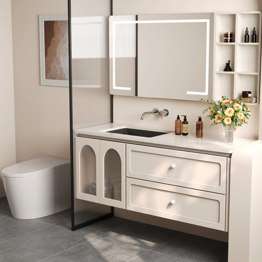 DV-1U306B DeerValley Ursa Undermount Bathroom Sink 18" X 13" Rectangular Vitreous China with Overflow