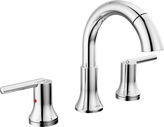 Delta 3559-Pd-Dst Trinsic 1.2 GPM Widespread Bathroom Faucet - Chrome
