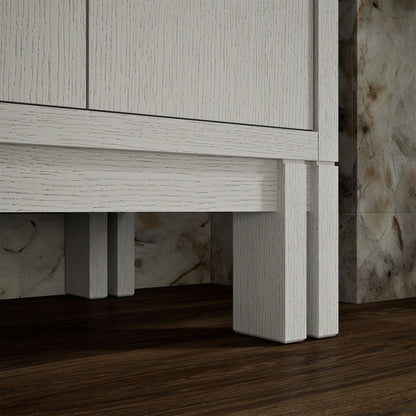 Kohler Solive Bathroom Vanity with Sink and Quartz Top in White