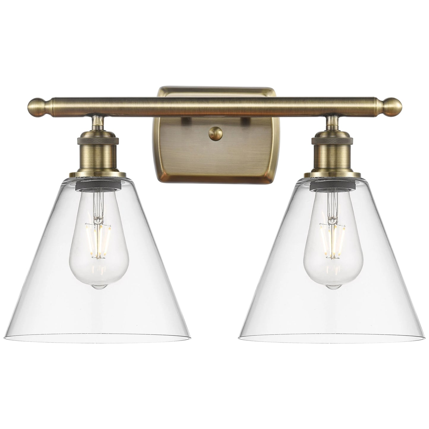 Innovations Lighting - Berkshire - 2 Light Bath Vanity In Industrial Style-11.25
