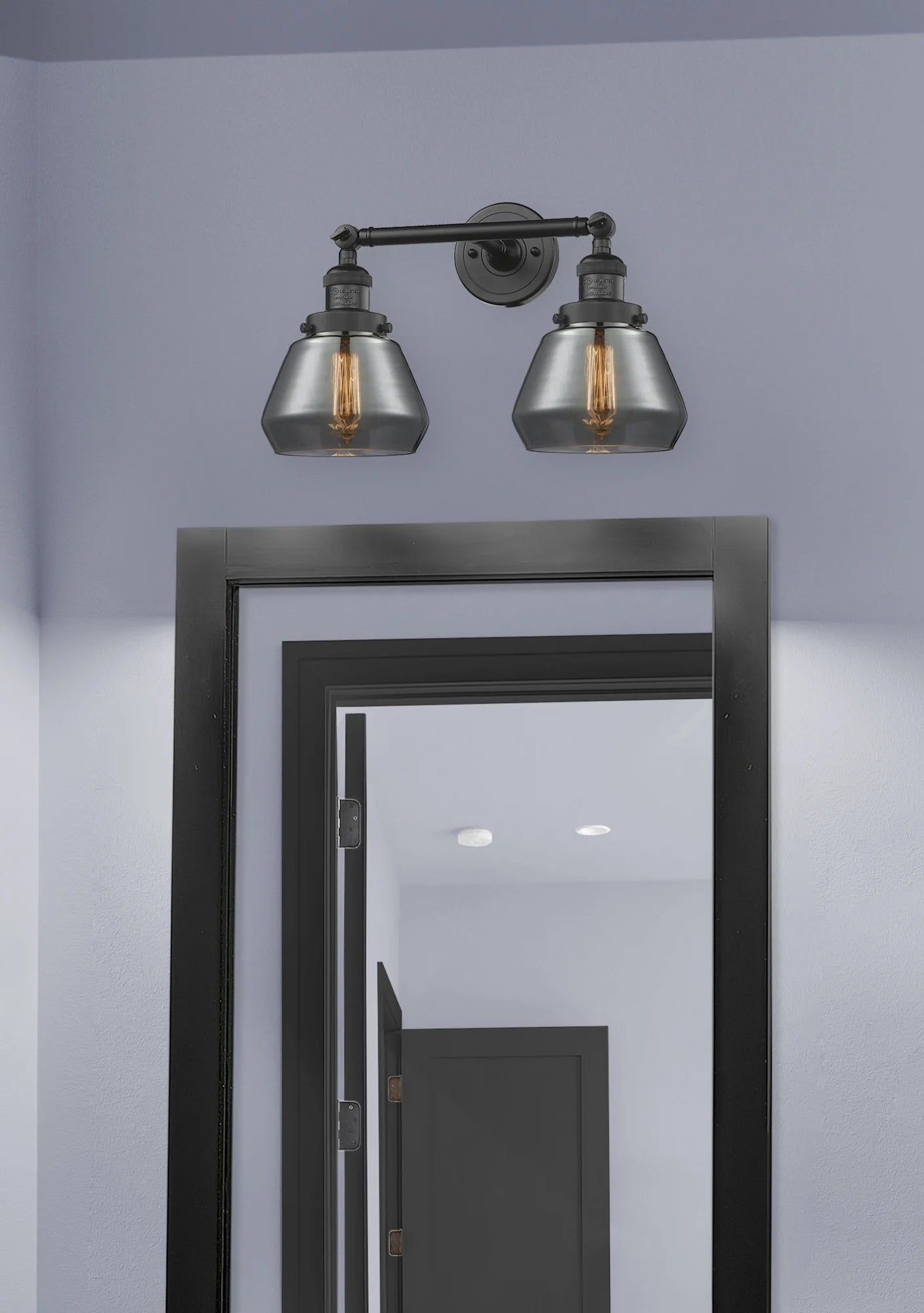 Innovations Lighting - Fulton - 2 Light Bath Vanity In Industrial Style-10