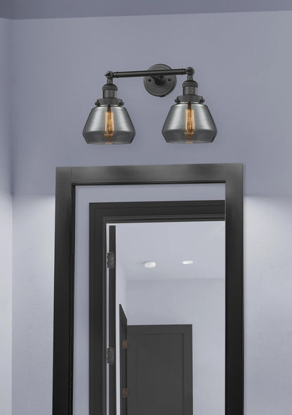 Innovations Lighting - Fulton - 2 Light Bath Vanity In Industrial Style-10