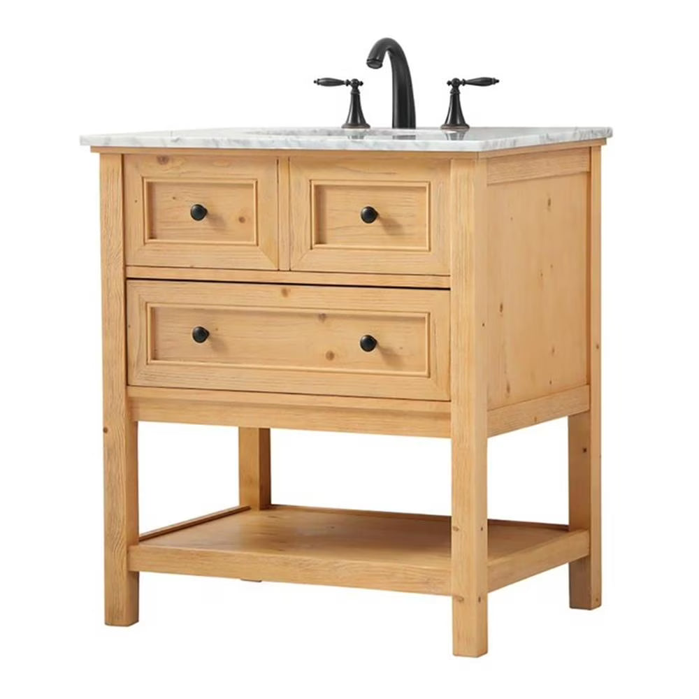 30 in. single bathroom vanity set in Grey