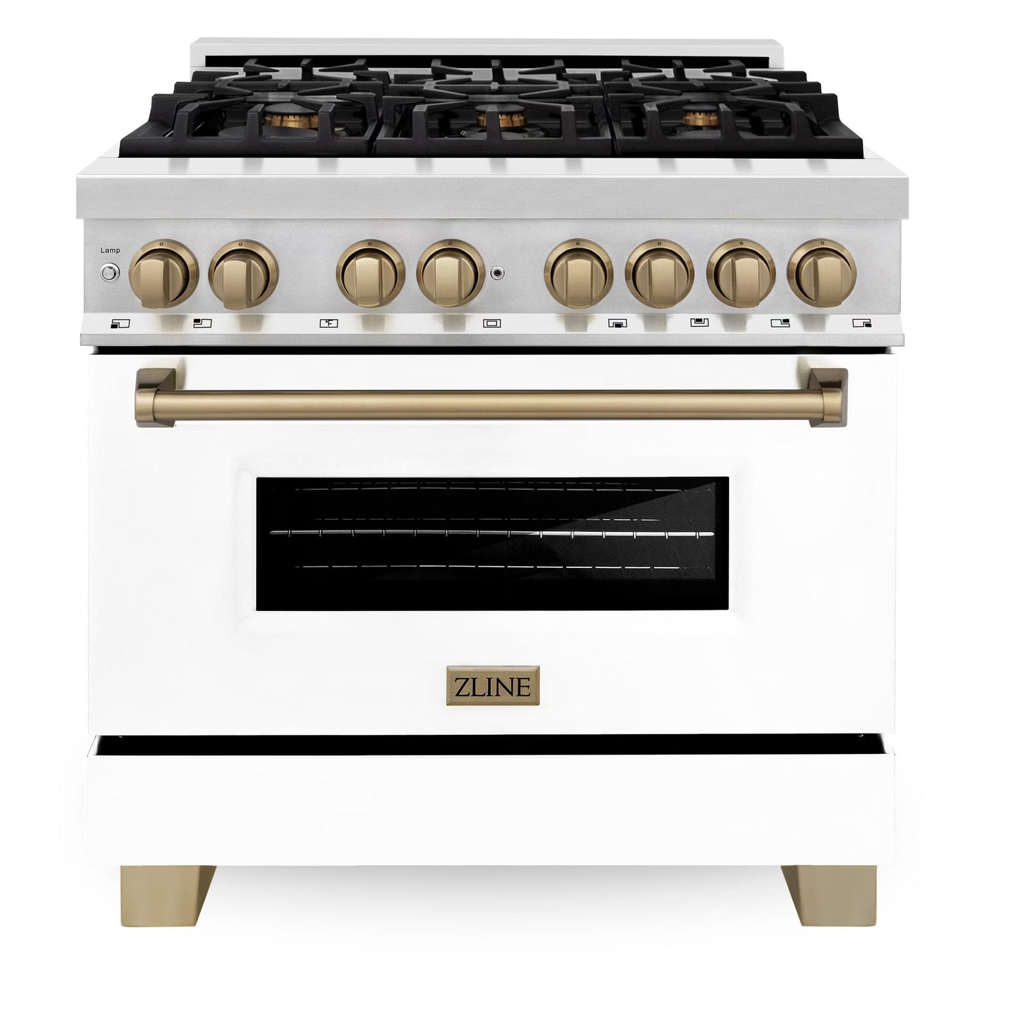 ZLINE KITCHEN AND BATH RAZWM36G professional gas range