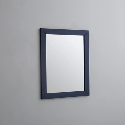 EVIVA Acclaim 24X30 Transitional Blue Bathroom Mirror